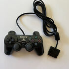 Sony PlayStation 2 PS2 Dualshock 2 Clear Smoke Gray Controller SCPH-10010