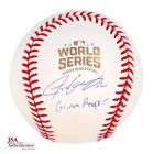 💥Justin Grimm💥 Chicago Cubs Signed 2016 World Series Baseball Autograph —JSA