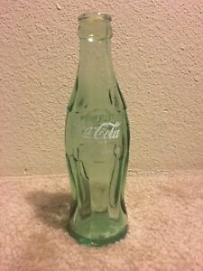 Coca-Cola Bangladesh green glass 6.5 OZ contour bottle
