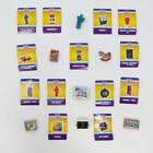 World's Smallest Micro Toy Box Series 1 - LOT of 20 Stickers + Toys (Bin28)