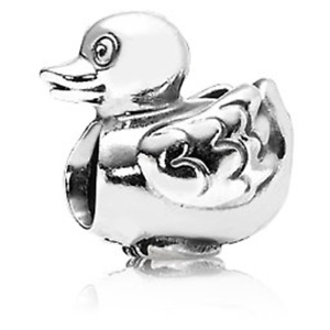 NEW AUTHENTIC PANDORA SILVER DUCKY CHARM #790955 BRAND NEW DUCK RETIRED RARE F/S