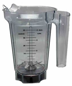 Vitamix 32oz 4 Cups Blender Container Pitcher W/Blade No Lid