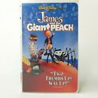 James and the Giant Peach (VHS, 1996 Clamshell) Disney