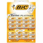 100 count BIC Chrome Platinum Double Edge Safety Razor Blades, 100 Blades
