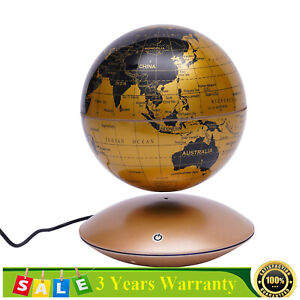 Magnetic Levitating Floating Globe World Map Color Light Night Lamp Decor Home