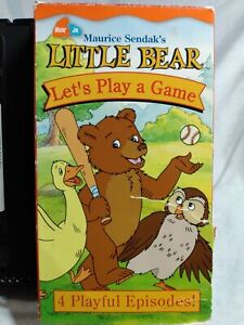 Little Bear - Lets Play a Game (VHS, 2001)