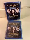 Twilight Breaking Dawn Part 1 Extended + 2 Blu-Ray Digital UltraViolet 2 Movies