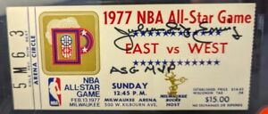 New Listing1977 NBA NBA ALL STAR GAME TICKET STUB Julius lrving DR.J. 🏆🏅🏀