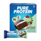 Pure Protein Bars, Chocolate Mint Cookie, High Protein, 1.76 Oz, 12 Count