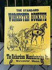 Vintage Worcester Buckeye Sign Made In Ohio Tractor, Farm, Feed, Seed, Oil, Gas