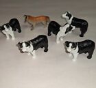 Plastic Mini Farm Animal Lot of 6~Dogs Shepherds~Herding Dogs Great Condition!!!