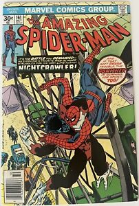 Amazing Spider-Man #161 (1976) NM- KEY 1st Cam App JIGSAW 1st meet NIGHTCRAWLER