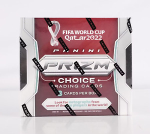 New Listing2022 PANINI PRIZM WORLD CUP CHOICE SOCCER (1) SEALED BOX 1 Q1300