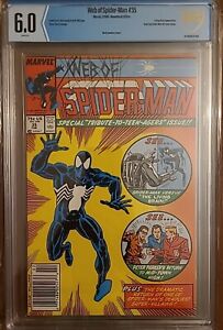 Web of Spider-Man # 35 (Feb. 1987, Marvel) Mark Jewelers Insert; CBCS FN (6.0)