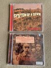 SYETEM OF A DOWN Toxicity & KORN CD BOTH NEW / SEALED. Light wear to Cellophane.