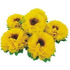 Tissue Paper Sunflowers Decorations for Wall Birthday Party Backdrop Yellow