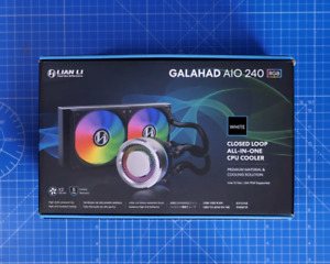 New Listing*NEW SEALED* - Lian Li Galahad 240mm RGB Water Cooling Kit AIO  GA-240A White