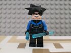 LEGO Nightwing Minifigure - 7785 DC Batman I ***MISPRINT / NO EYE PRINT***