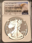 2022-W Proof Silver Eagle graded PF-70 Perfect by NGC early release