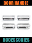 Accessories Chrome Side Door Handle Covers Trims For 1996-2002 Toyota 4Runner