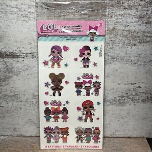 New ListingL.O.L. Surprise! 8 Temporary Tattoo Squares Ultimate Party Favors for Kids New