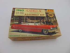 Started JoHan 1963 Cadillac deVille Convertible kit #S-363