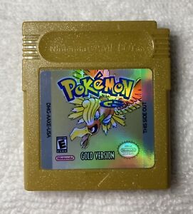 Pokemon Gold (Nintendo Game Boy, 2000) - Authentic - New Battery - Read Desc.