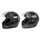 Adult Motorcycle Helmet DOT Approved Flip Up Modular Full Face Street S M L XL
