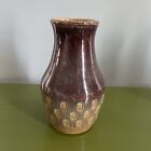 Vintage SoHolm Stentoj Bornholm Denmark Art Pottery Vase 6-1/2” Tall