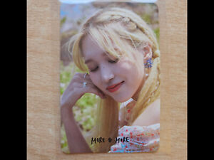 Twice K-Pop More and More Mina 'More & More' Photocard NEW MINT CONDITION