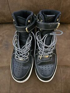 Nike Air Force 1 High '07 LV8 WB Black Size 13 Excellent Condition