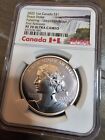 2022 Canada Peace Dollar NGC PF70 Ultra Cameo Pulsating Ultra High Relief FR