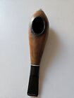 Vintage Jet Pipe Tobacco Smoking Pipe Italy Estate Find For Parts Repairs 5 1/4