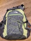 The North Face BOREALIS Backpack, Gray/ Green Cord,  Has Some Ware And  Stains