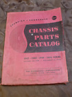 1947-1950 Studebaker Champion Commander Land Cruiser Chassis Parts Catalog (For: More than one vehicle)