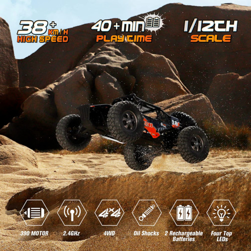 HAIBOXING Remote Control Car, 1:12 Scale 4x4 RC Cars Protector, Ready to Run