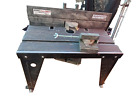 Sears Craftsman Router table 925479 with Fence & Planer & Dovetail Accs