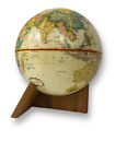 Replogle 9 inch Globe World Classic Series Wood Atomic Base Mid Century Display