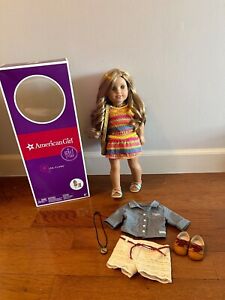 Gently used LEA CLARK American Girl 2016 + Alternate outfit included