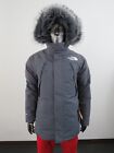 Mens The North Face Outer Boroughs Waterproof Hooded Down Winter Parka - Grey