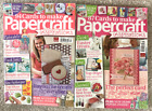 Lot Of 2 PAPERCRAFT/Cardmaking Magazines Issue #97/99 2012 UK Craft Books