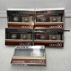 Lot Of 5 Sony UCX-S 90 SEALED Blank Audio Cassettes