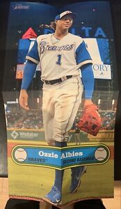 2021 Topps Heritage High Numbers Ozzie Albies Oversize Poster