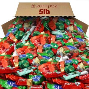 Christmas Candy Bulk Individually Wrapped Chocolate Mix for Winter Holiday Indul
