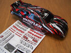 Fits Traxxas VXL Brushless 2wd Rustler Red Black White Painted Body Decals XL-5