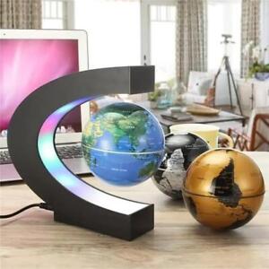 Floating Magnetic Levitation Globe LED World Map Electronic Antigravity Lamp Nov