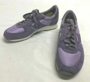 Women's LaCrosse proAm Lilac Fabric & Suede Tennis / Athletic Shoe Sz 8 B EUC