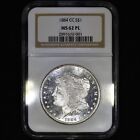 New Listing1884-CC MORGAN SILVER DOLLAR ✪ NGC MS-62-PL ✪ $1 PROOF-LIKE CARSON CITY◢TRUSTED◣
