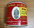 New ListingOld Antique Prince Albert Vintage Pipe & Cigarette Tobacco Round 14 OZ. Tin Can