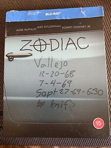 Zodiac - Blu-ray SteelBook - Director’s Cut - OOP - NEW Jake Gyllenhall Robert D